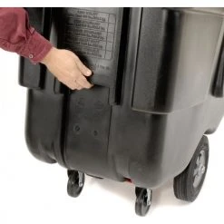 Rubbermaid® Heavy Duty Plastic Tilt Truck, 1/2 Cu. Yd. Cap, 450 Lbs. Cap, Black 40 Rubbermaid® Heavy Duty Plastic Tilt Truck, 1/2 Cu. Yd. Cap, 450 Lbs. Cap, Black -Cheap Trash & Recycling Store 498400 17