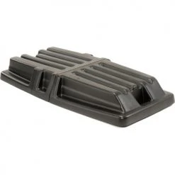 Rubbermaid® Hinged Lid for 1/2 Cu. Yd. Tilt Truck, Black
