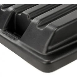 Rubbermaid® Hinged Lid For 1 Cu. Yd. Tilt Truck, Black -Cheap Trash & Recycling Store 498442 03
