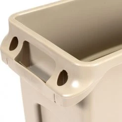 Rubbermaid® Slim Jim® 3540 Recycling Container, 23 Gallon - Beige -Cheap Trash & Recycling Store 498450BG 03