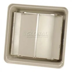 35 Gallon Square Rubbermaid Waste Receptacle - Beige -Cheap Trash & Recycling Store 498515BG 11