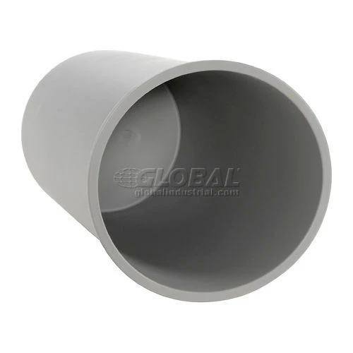 22 Gallon Round Rubbermaid Waste Receptacle - Gray 6 22 Gallon Round Rubbermaid Waste Receptacle - Gray - Image 6