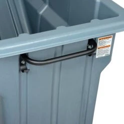 Global Industrial™ Standard Duty Plastic Tilt Truck, 1 Cu. Yd. Cap,1000 Lbs. Cap, Gray -Cheap Trash & Recycling Store 501600X 11