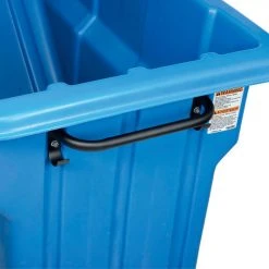 Global Industrial™ Standard Duty Plastic Recycling Tilt Truck 1 Cu. Yd. Cap, 1000 Lbs Cap, Blue -Cheap Trash & Recycling Store 501601X 11