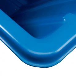 Global Industrial™ Standard Duty Plastic Recycling Tilt Truck 1 Cu. Yd. Cap, 1000 Lbs Cap, Blue -Cheap Trash & Recycling Store 501601X 13