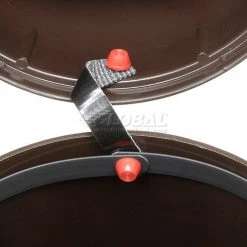 15 Gallon Rubbermaid Marshal Waste Receptacle - Brown -Cheap Trash & Recycling Store 501977BN 02