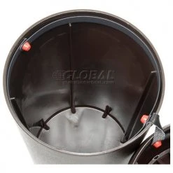 15 Gallon Rubbermaid Marshal Waste Receptacle - Brown -Cheap Trash & Recycling Store 501977BN 04