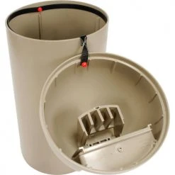 25 Gallon Rubbermaid Marshal Waste Receptacles - Beige -Cheap Trash & Recycling Store 501978BG 04