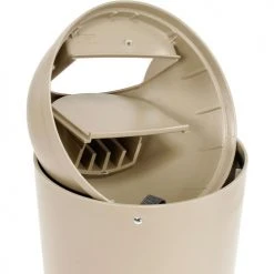 25 Gallon Rubbermaid Marshal Waste Receptacles - Beige -Cheap Trash & Recycling Store 501978BG 09