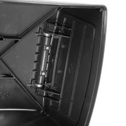 Rubbermaid® Plastic Square 2 Door Trash Can, 35 Gallon, Black -Cheap Trash & Recycling Store 501985BK 03