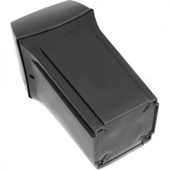 Rubbermaid® Plastic Square 2 Door Trash Can, 35 Gallon, Black -Cheap Trash & Recycling Store 501985BK 07