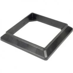 Rubbermaid® Plastic Square 2 Door Trash Can, 45 Gallon, Black -Cheap Trash & Recycling Store 501986BK 11