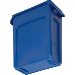Rubbermaid® Recycling Can, 16 Gallon, Blue -Cheap Trash & Recycling Store 501995BL 03