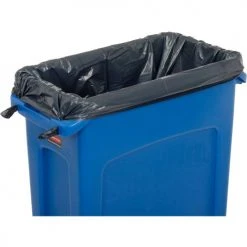 Rubbermaid® Recycling Can, 16 Gallon, Blue -Cheap Trash & Recycling Store 501995BL 05