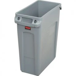 Rubbermaid® Slim Jim® 1971258 Recycling Container, 16 Gallon - Gray