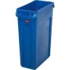 Rubbermaid® Slim Jim® Recycling Can, 23 Gallon, Blue