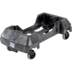Slim Jim® Trolley for Rubbermaid Recycling Container -Cheap Trash & Recycling Store 501997BK 02