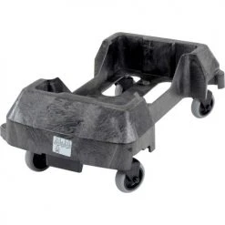 Slim Jim® Trolley for Rubbermaid Recycling Container -Cheap Trash & Recycling Store 501997BK 06
