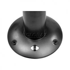 Global Industrial™ Aluminum Outdoor Ashtray, Black -Cheap Trash & Recycling Store 603028BK 30