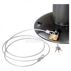 Global Industrial™ Aluminum Outdoor Ashtray, Black -Cheap Trash & Recycling Store 603028BK 38