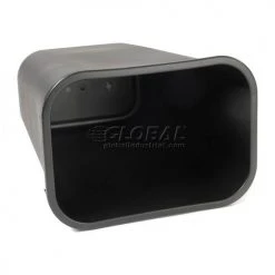 10 Gallon Rubbermaid Plastic Wastebasket - Black 16 10 Gallon Rubbermaid Plastic Wastebasket - Black -Cheap Trash & Recycling Store 603363BK 05