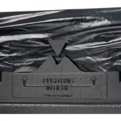 Commercial Zone PolyTec™ Open Top Hex Waste Container, Black, 45-Gallon -Cheap Trash & Recycling Store 603551BK 05