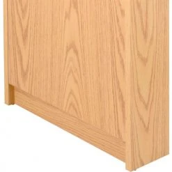 Global Industrial™ 36 Gallon Wooden Waste Receptacle With Tray Top Oak -Cheap Trash & Recycling Store 603589 05
