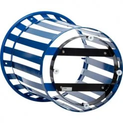 Global Industrial™ Steel Slatted Trash Can Base, Black -Cheap Trash & Recycling Store 641129 03