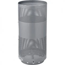 Global Industrial Perforated Steel Round Trash Can, 20 Gallon, Gray 18 Global Industrial Perforated Steel Round Trash Can, 20 Gallon, Gray -Cheap Trash & Recycling Store 641313GY 02