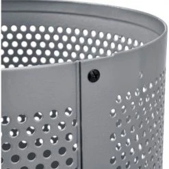 Global Industrial Perforated Steel Round Trash Can, 20 Gallon, Gray 23 Global Industrial Perforated Steel Round Trash Can, 20 Gallon, Gray -Cheap Trash & Recycling Store 641313GY 07