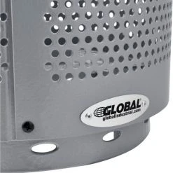 Global Industrial Perforated Steel Round Trash Can, 20 Gallon, Gray 26 Global Industrial Perforated Steel Round Trash Can, 20 Gallon, Gray -Cheap Trash & Recycling Store 641313GY 10