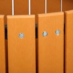 Global Industrial™ Recycled Plastic Round Trash Can With Liner, 32 Gallon, Cedar -Cheap Trash & Recycling Store 641323CD 10