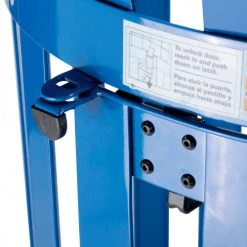 Global Industrial™ Outdoor Recycling Can W/Access Door & Multi-Stream Lid, 36 Gal., Blue -Cheap Trash & Recycling Store 641366RBL 14