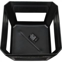 Global Industrial TrashTalk Square Waste Receptacle w/Dome Lid, 42 Gal., Black 17 Global Industrial TrashTalk Square Waste Receptacle w/Dome Lid, 42 Gal., Black -Cheap Trash & Recycling Store 641414BKT 04