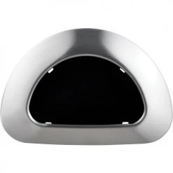 Global Industrial™ Stainless Steel Semi-Round Open Top Trash Can, 16 Gallon -Cheap Trash & Recycling Store 641425SS 13