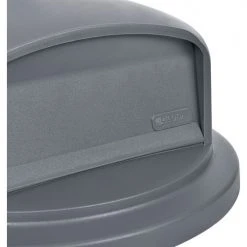 Global Industrial™ Plastic Trash Can Dome Lid - 32 Gallon Gray -Cheap Trash & Recycling Store 641433GY 04