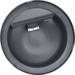 Global Industrial™ Plastic Trash Can Dome Lid - 32 Gallon Gray -Cheap Trash & Recycling Store 641433GY 05