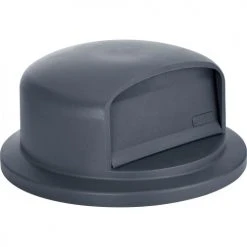Global Industrial™ Plastic Trash Can Dome Lid - 55 Gallon Gray