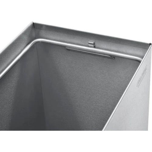 Global Industrial Stainless Steel Wall Mount Trash Can, 11 Gallon 7 Global Industrial Stainless Steel Wall Mount Trash Can, 11 Gallon - Image 7