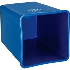 Global Industrial™ Square Recycling Trash Can, 35 Gallon, Blue -Cheap Trash & Recycling Store 641439RBL 04