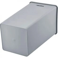 Global Industrial™ Square Plastic Trash Can, 55 Gallon, Gray -Cheap Trash & Recycling Store 641440GY 05