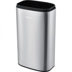 Global Industrial™ Stainless Steel Slim Open Top Trash Can, 8 Gallon -Cheap Trash & Recycling Store 641442SS 05