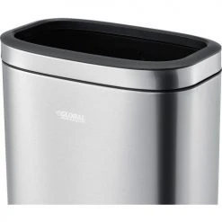 Global Industrial Stainless Steel Slim Open Top Trash Can, 12 Gallon 14 Global Industrial Stainless Steel Slim Open Top Trash Can, 12 Gallon -Cheap Trash & Recycling Store 641443SS 04