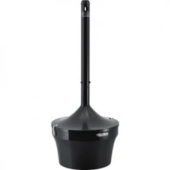 Global Industrial™ Steel Outdoor Ashtray, 4-1/2 Gallon, Black