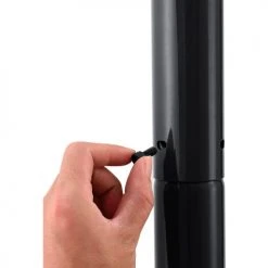 Global Industrial™ Steel Outdoor Ashtray, 4-1/2 Gallon, Black -Cheap Trash & Recycling Store 641447BK 12