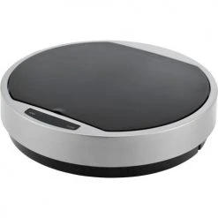 Global Industrial™ Round Motion Sensor Trash Can, 9-1/4 Gallon, Brushed Stainless Steel -Cheap Trash & Recycling Store 641592SS 07