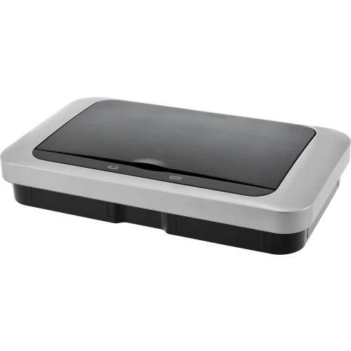 Global Industrial Rectangular Motion Sensor Trash Can, 21 Gallon, Brushed Stainless Steel 8 Global Industrial Rectangular Motion Sensor Trash Can, 21 Gallon, Brushed Stainless Steel - Image 8