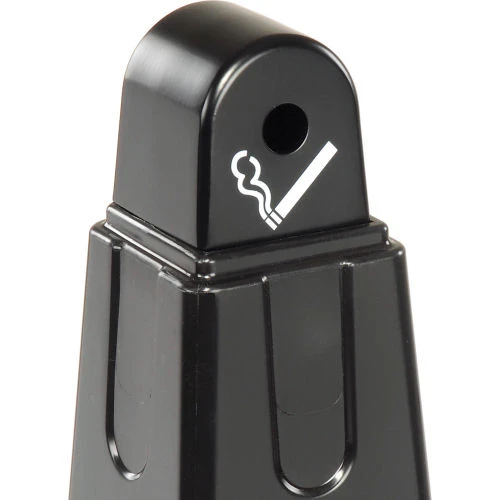 Rubbermaid Groundskeeper Smokers Receptacle Black 3 Rubbermaid Groundskeeper Smokers Receptacle Black - Image 3