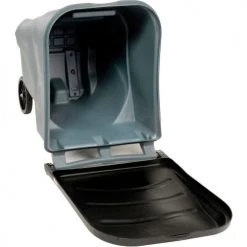 95 Gallon Rubbermaid Large Mobile Waste Receptacle - Gray With Lid -Cheap Trash & Recycling Store 705577GY 15