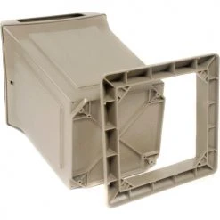 Rubbermaid® Plastic Square 4 Openings Trash Can, 45 Gallon, Beige 35 Rubbermaid® Plastic Square 4 Openings Trash Can, 45 Gallon, Beige -Cheap Trash & Recycling Store 705579BG 15